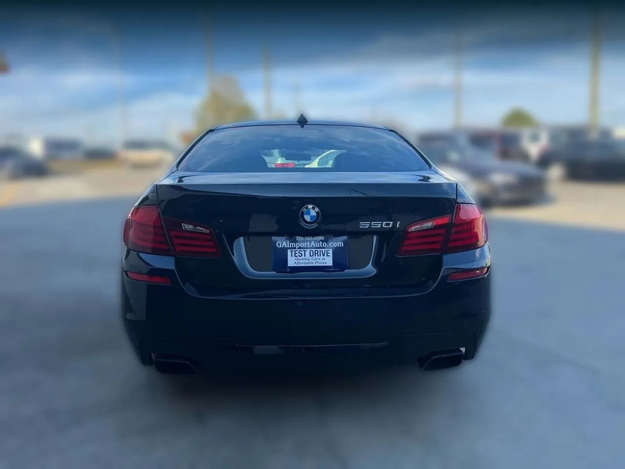 Used 2013 BMW 550i xDrive Sedan AWD/4WD image 7