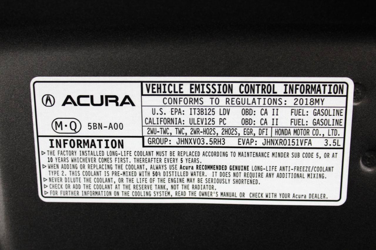 Used 2018 Acura MDX w/ Advance Package FWD image 74