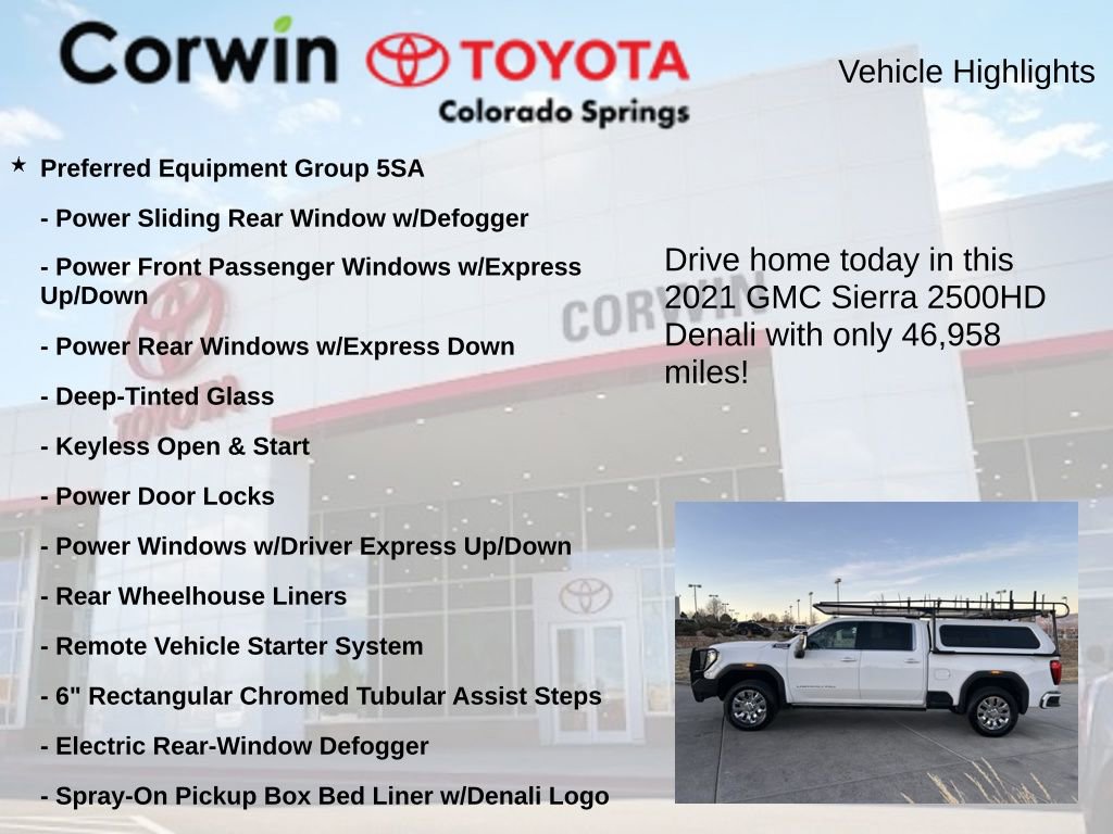 Used 2021 GMC Sierra 2500 Denali w/ Denali Ultimate Package image 7