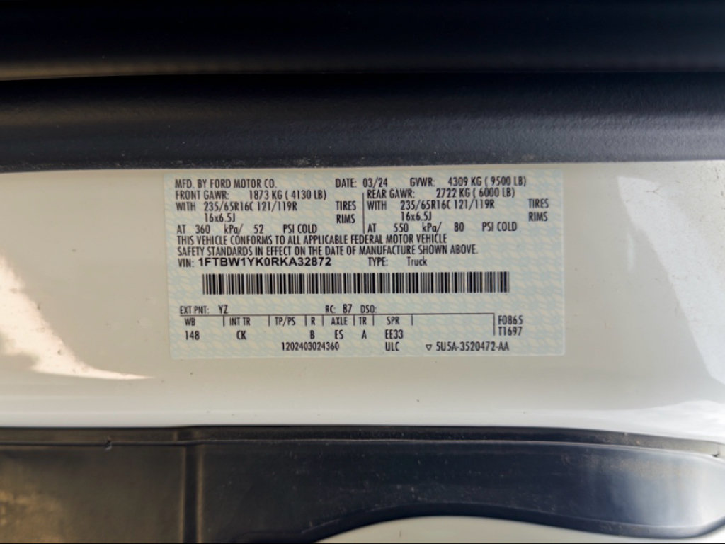 Used 2024 Ford E-Transit Low Roof RWD image 24