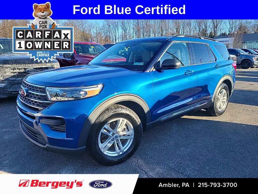 Certified 2023 Ford Explorer XLT w/ Class IV Trailer Tow Package