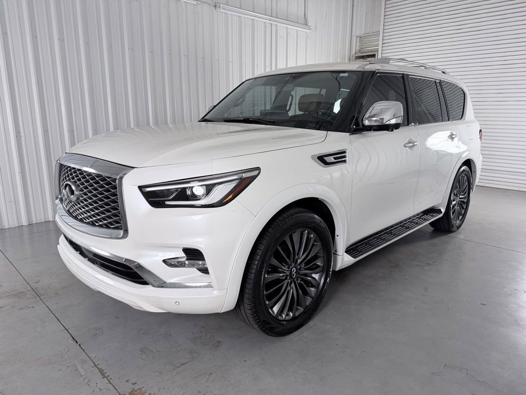 Used 2022 INFINITI QX80 Sensory w/ Cargo Package RWD video 1