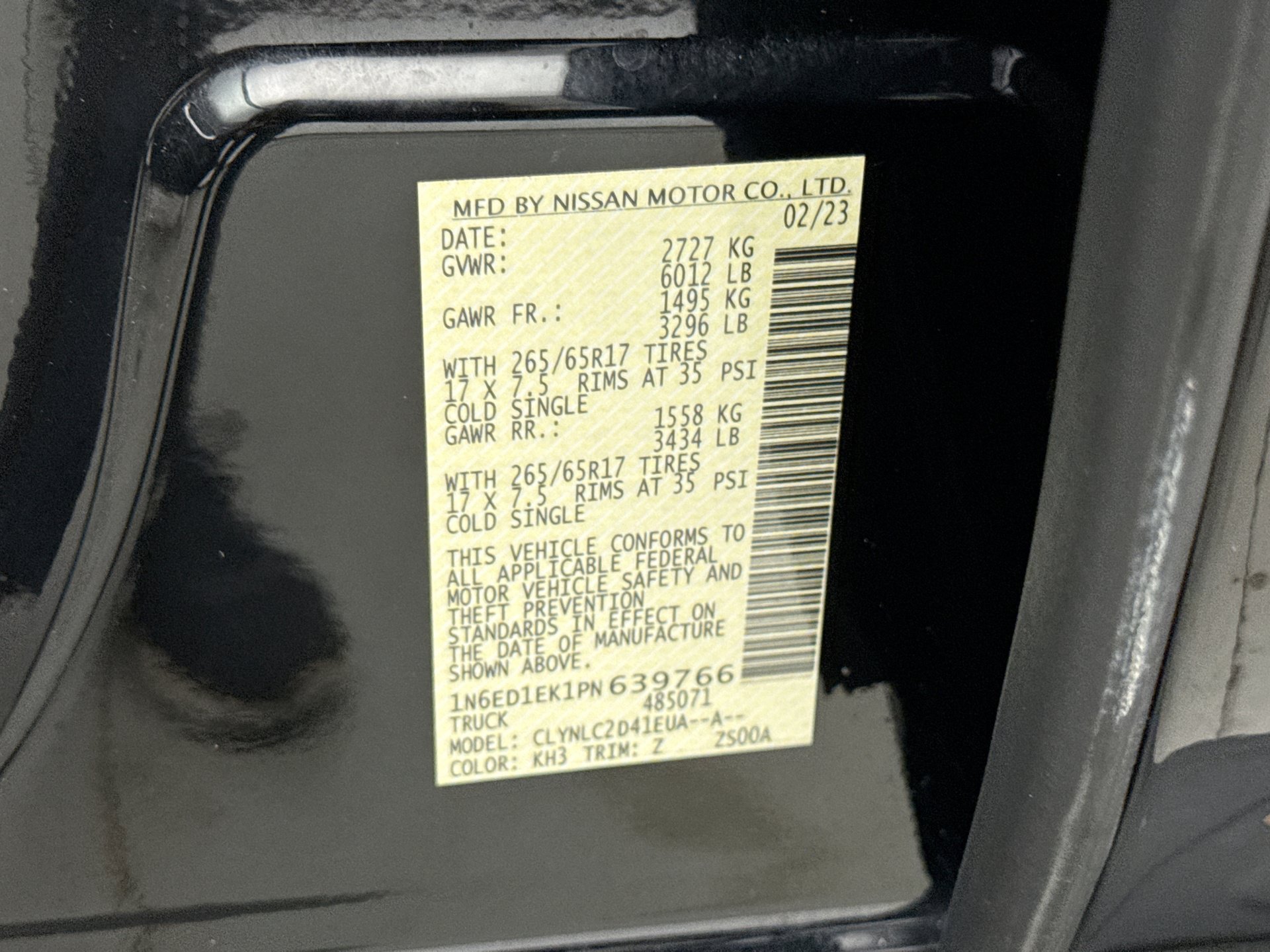 Used 2023 Nissan Frontier SV w/ SV Convenience Package AWD/4WD image 23