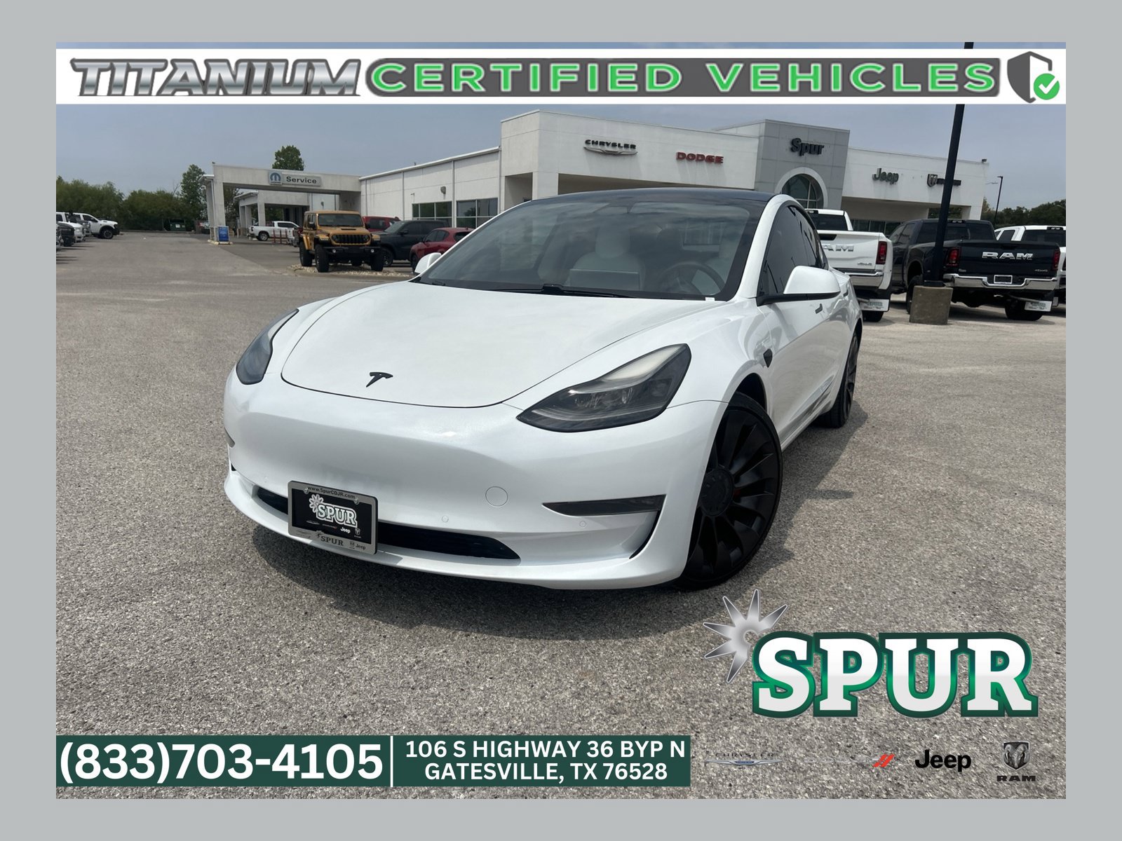 Used 2021 Tesla Model 3 Performance