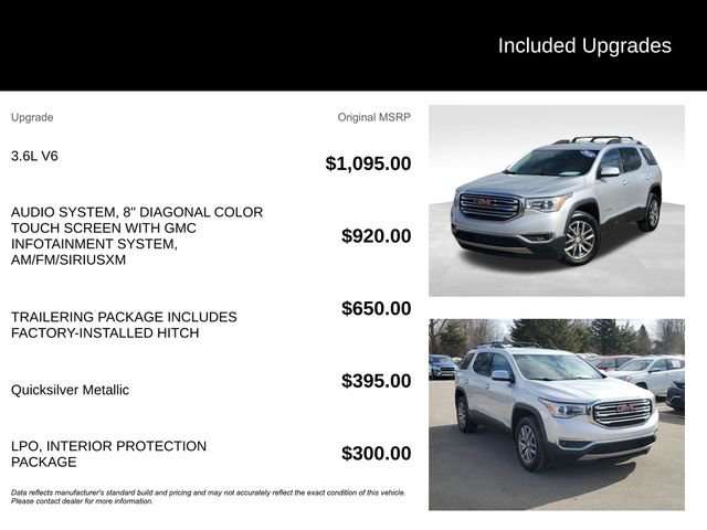 Used 2018 GMC Acadia SLE image 7