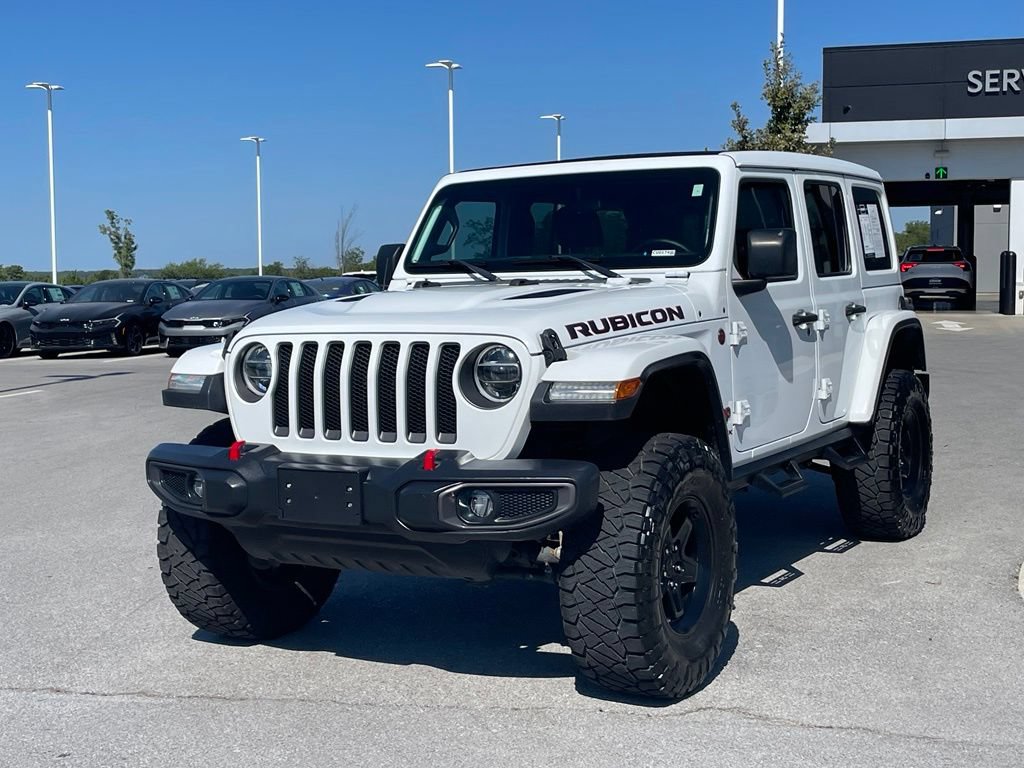 Used 2021 Jeep Wrangler Unlimited Rubicon w/ LED Lighting Group AWD/4WD image 3