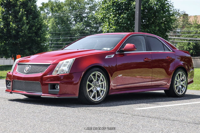 Used 2010 Cadillac CTS V w/ Wood Trim Package RWD image 14