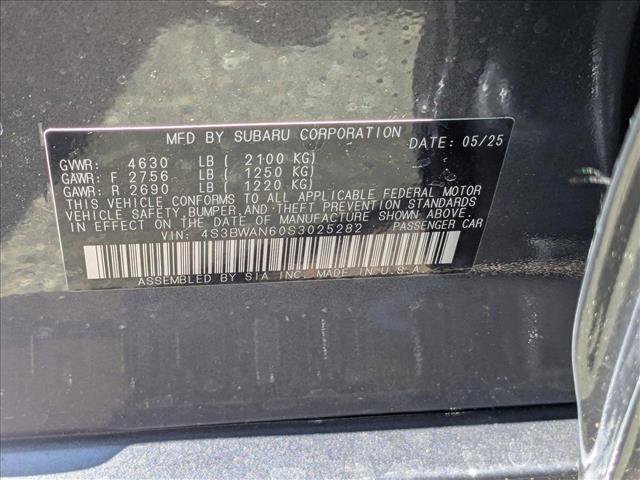 New 2025 Subaru Legacy Limited w/ Popular Package #2 image 18