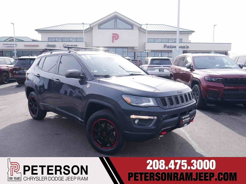 Used 2018 Jeep Compass Trailhawk w/ Leather Interior Group image 1
