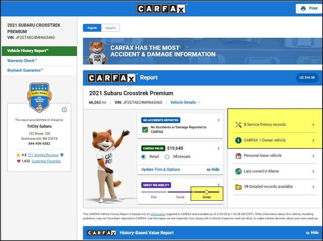 Used 2021 Subaru Crosstrek 2.0i Premium w/ Moonroof Package image 13