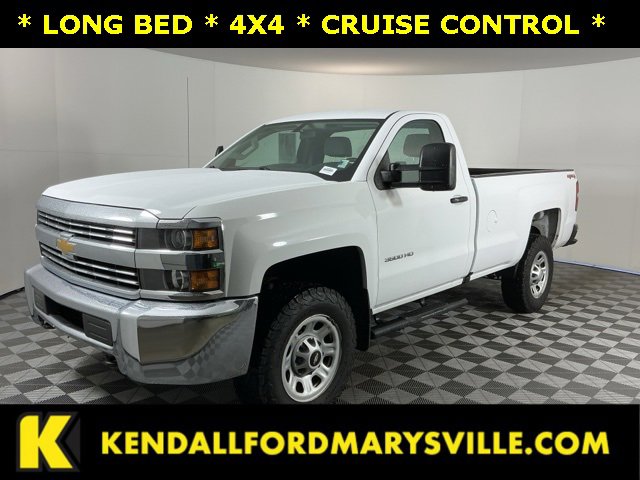 Used 2016 Chevrolet Silverado 3500 W/T w/ Snow Plow Prep Package