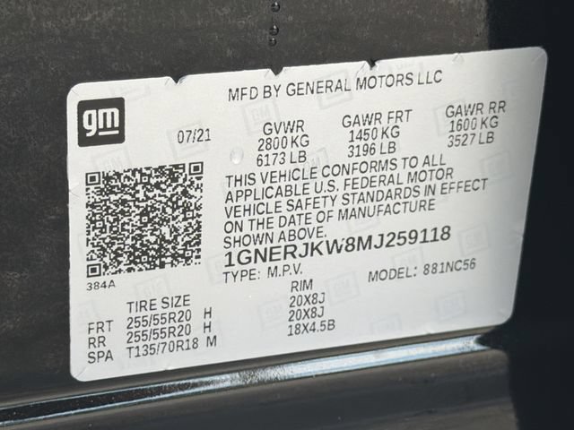 Used 2021 Chevrolet Traverse RS FWD image 33