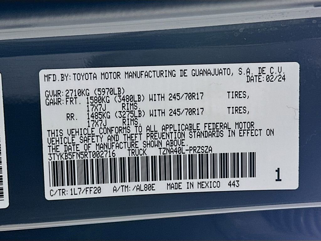 Used 2024 Toyota Tacoma SR5 image 30