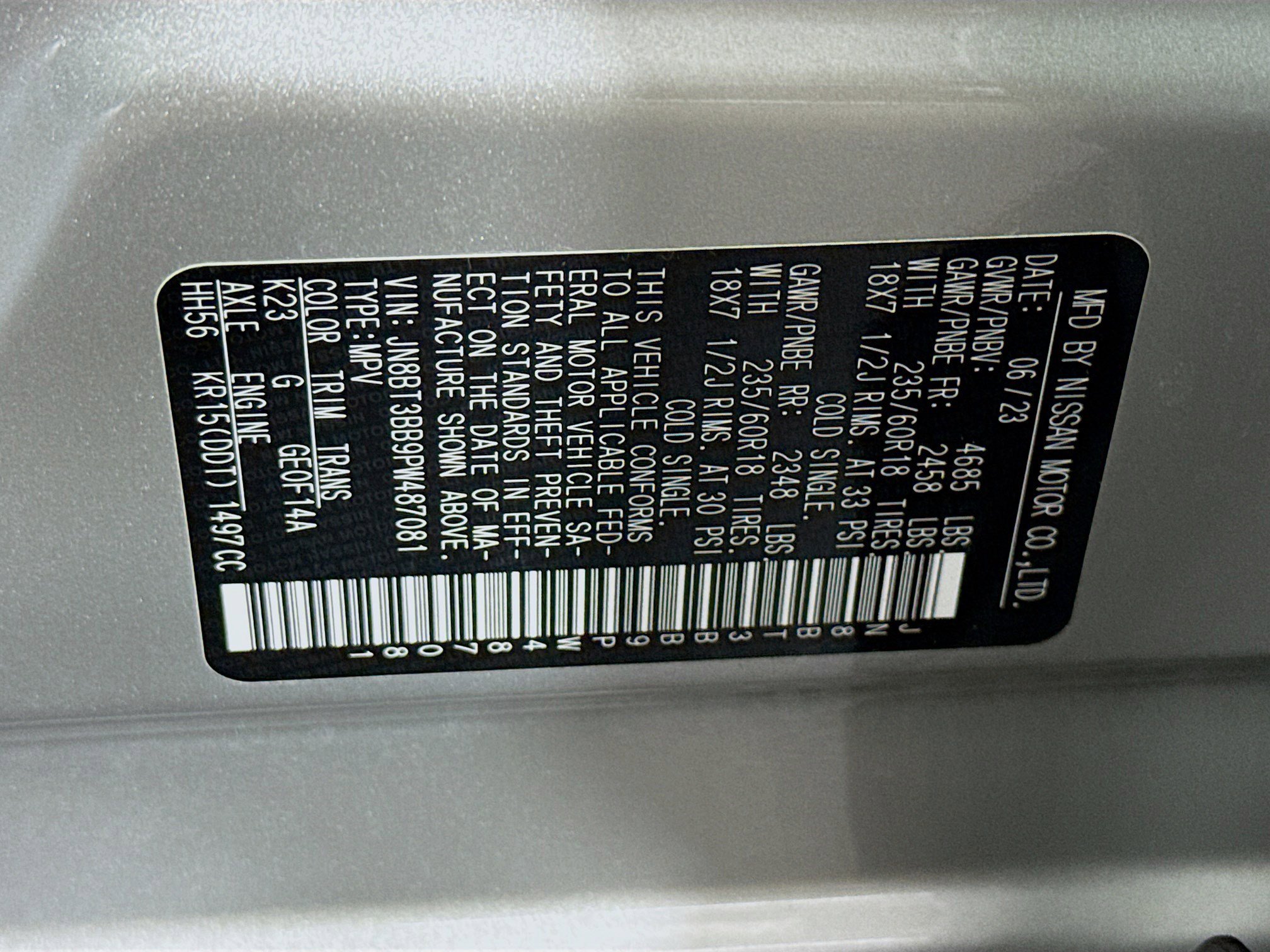 Used 2023 Nissan Rogue SV image 40