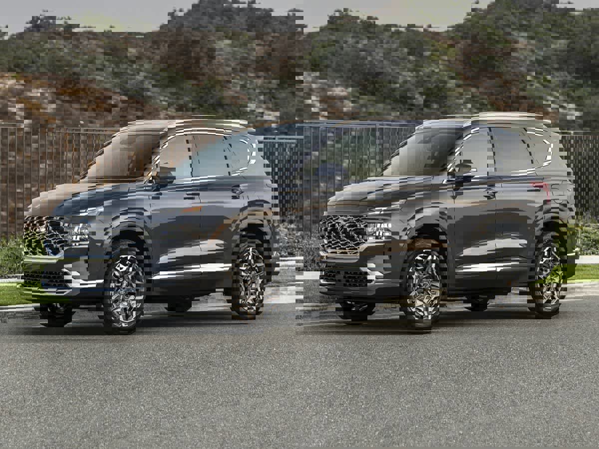 Used 2023 Hyundai Santa Fe Blue