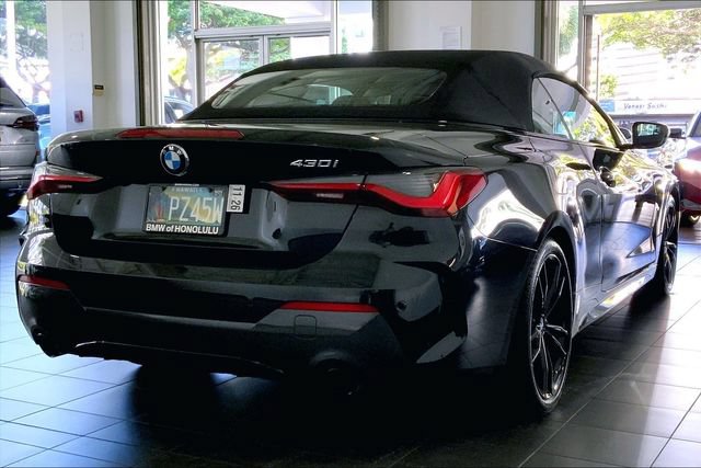 Used 2023 BMW 430i Convertible w/ M Sport Package RWD image 6