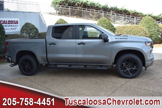 New 2026 Chevrolet Silverado 1500 Custom w/ Turbomax Blackout Package AWD/4WD image 11