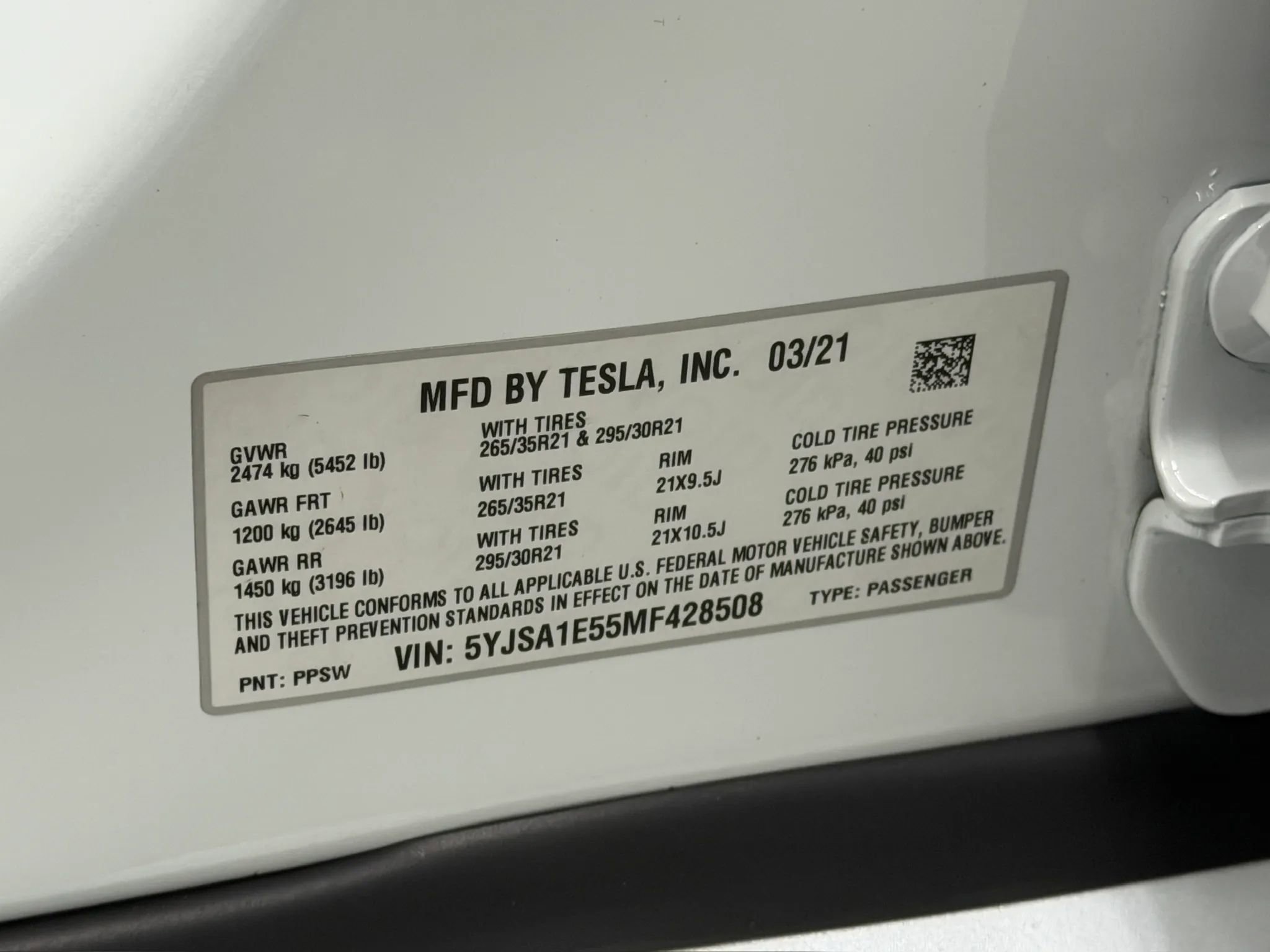 Used 2021 Tesla Model S Long Range AWD/4WD image 53