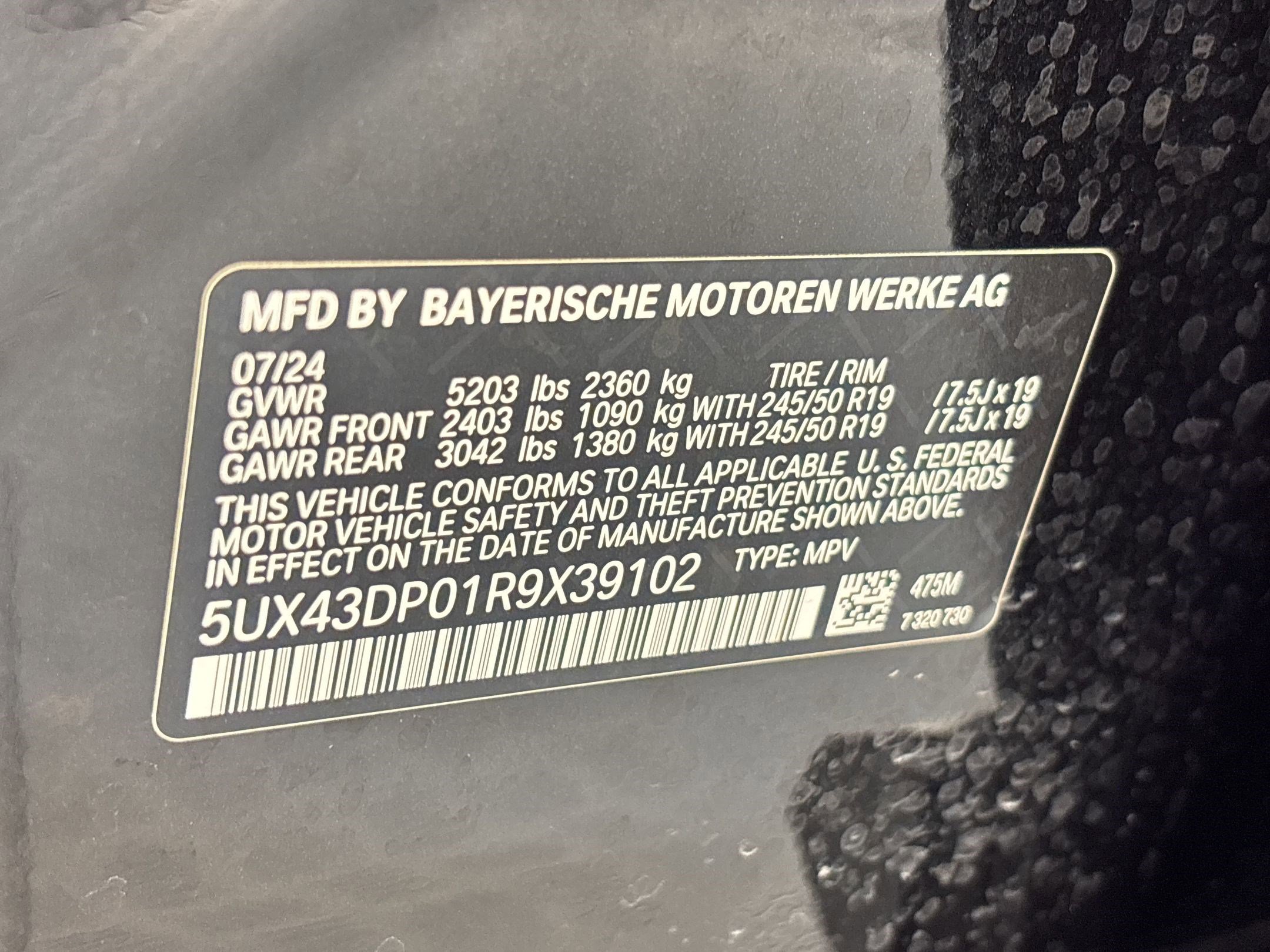 Certified 2024 BMW X3 sDrive30i w/ Premium Package image 20