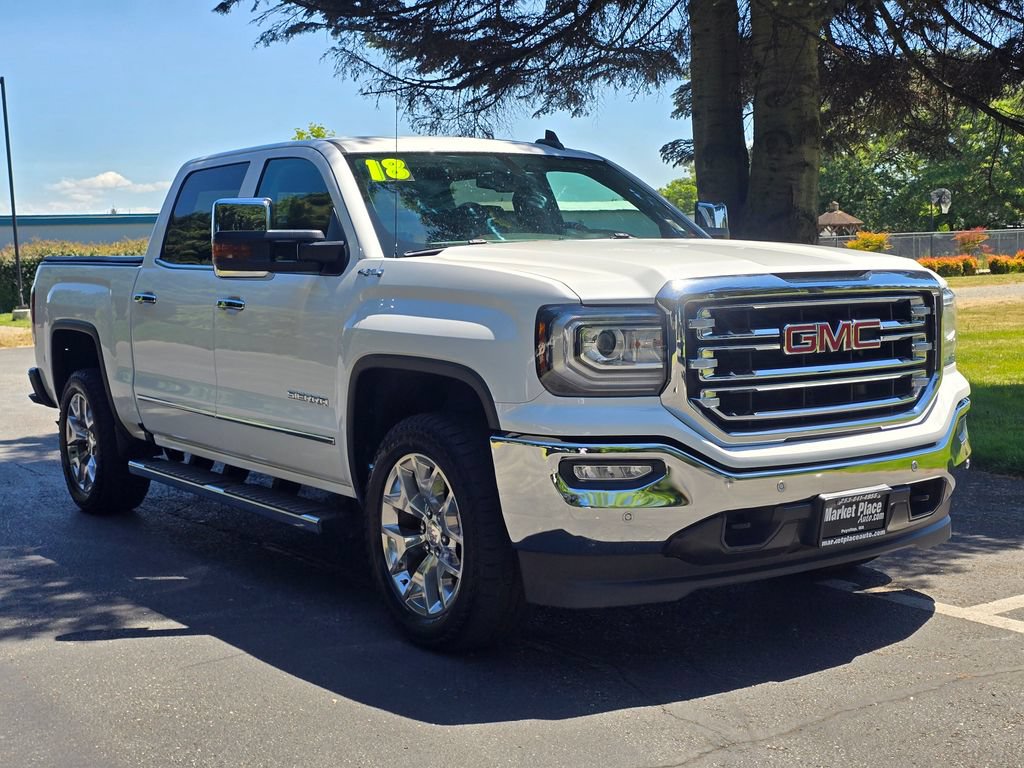 Used 2018 GMC Sierra 1500 SLT w/ SLT Premium Package AWD/4WD image 8