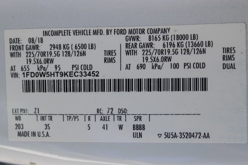 Used 2019 Ford F550 4x4 Crew Cab Super Duty image 47