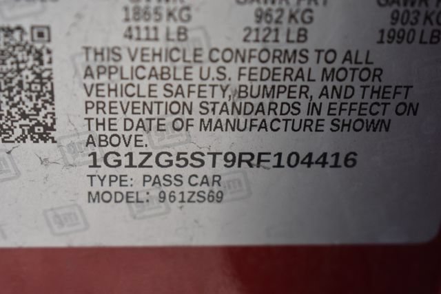 Certified 2024 Chevrolet Malibu RS w/ LPO, Floor Liner Package FWD image 16