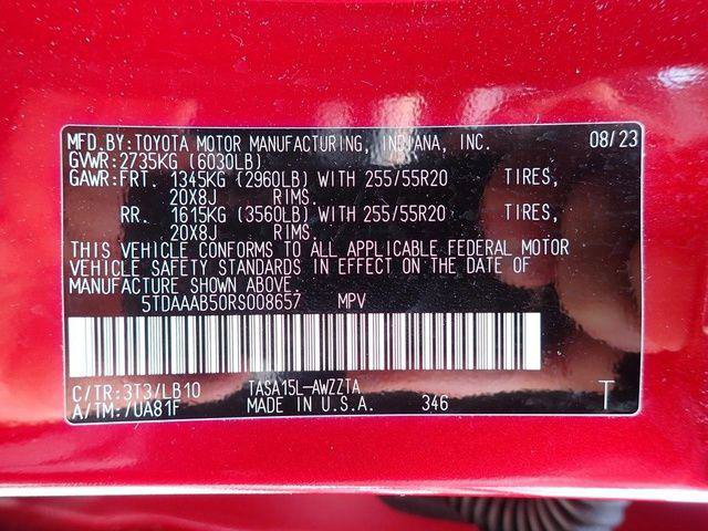 Certified 2024 Toyota Grand Highlander AWD image 23