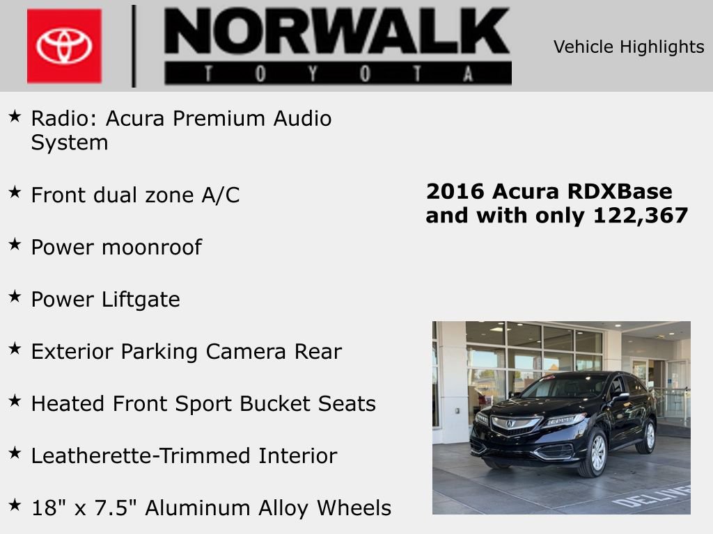 Used 2016 Acura RDX FWD image 10
