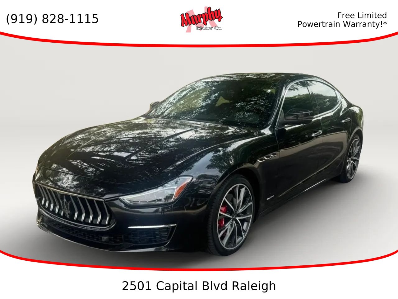 Used 2019 Maserati Ghibli S GranLusso
