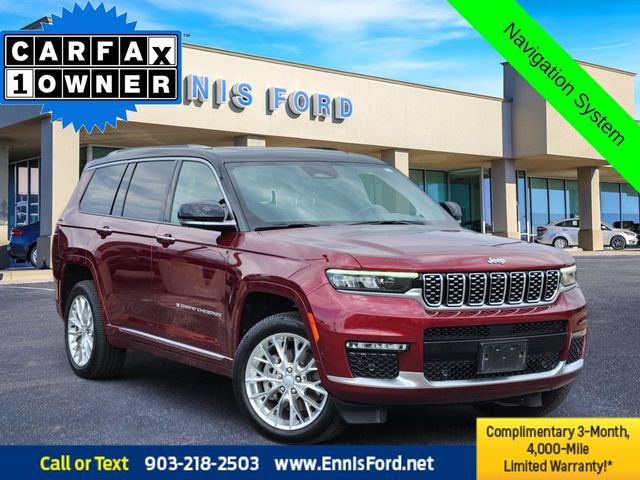 Used 2021 Jeep Grand Cherokee L Summit w/ Luxury Tech Group V AWD/4WD image 1