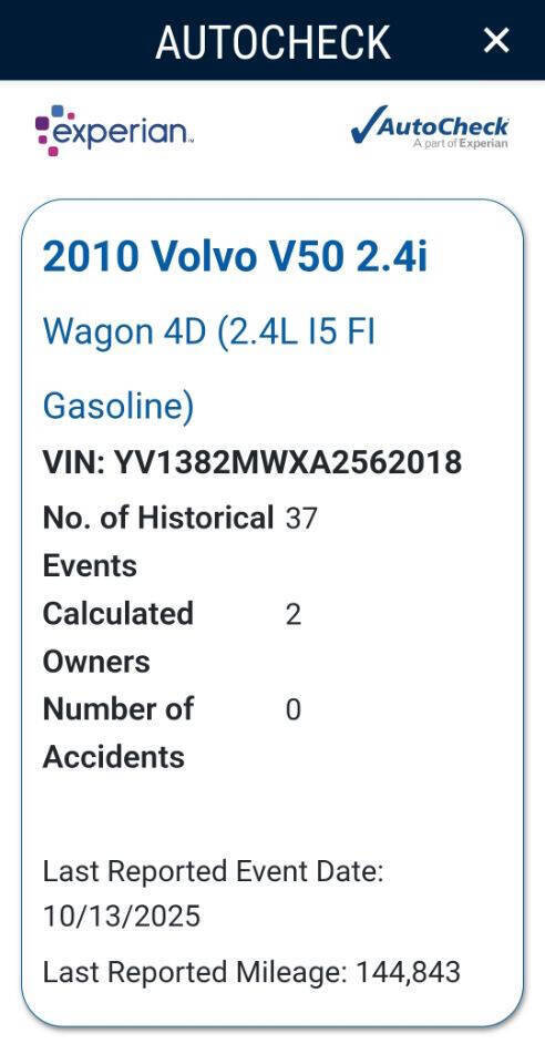 Used 2010 Volvo V50 2.4i image 18