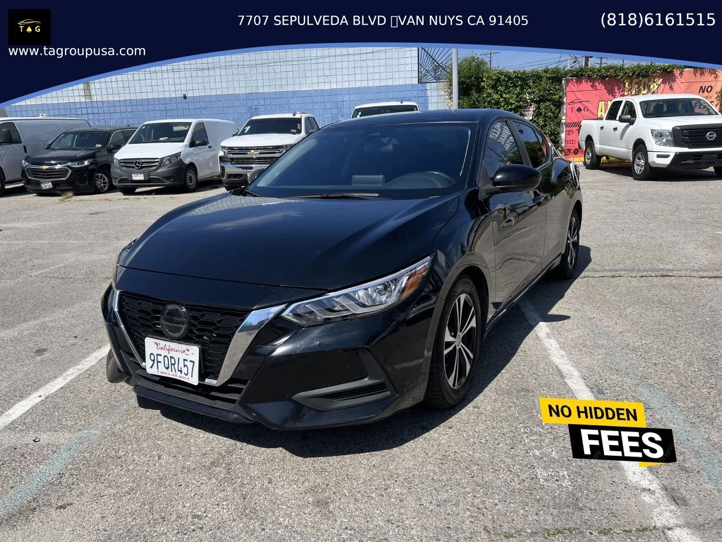 Used 2021 Nissan Sentra SV image 1