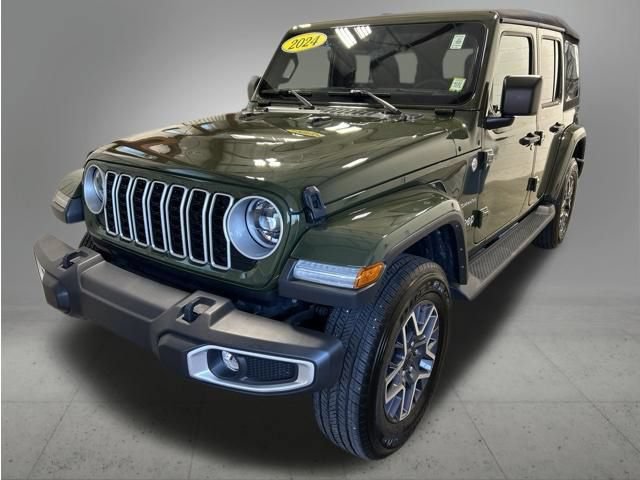 Used 2024 Jeep Wrangler Unlimited Sahara AWD/4WD image 1