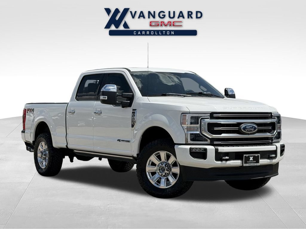 Used 2021 Ford F250 Platinum w/ FX4 Off-Road Package AWD/4WD image 1