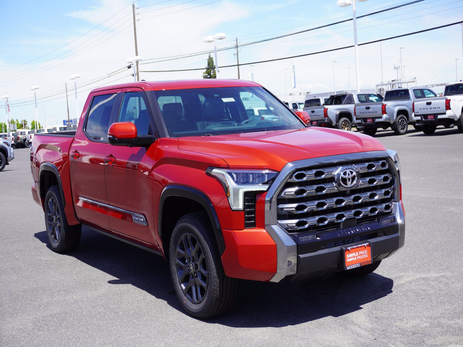 New 2026 Toyota Tundra Platinum