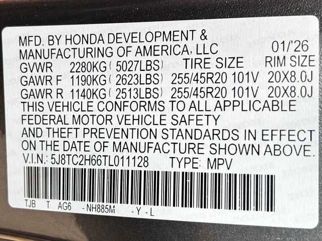 Certified 2026 Acura RDX A-Spec AWD/4WD image 38
