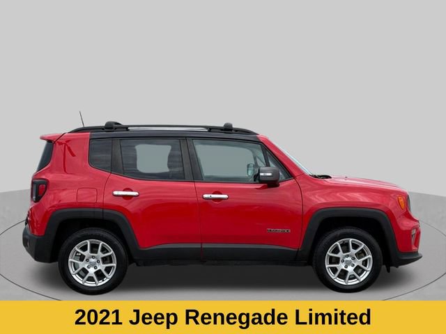 Used 2021 Jeep Renegade Limited w/ Sun & Sound Group AWD/4WD image 3