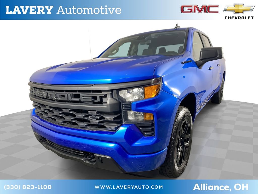 Used 2023 Chevrolet Silverado 1500 Custom w/ LPO, Dark Essentials Package