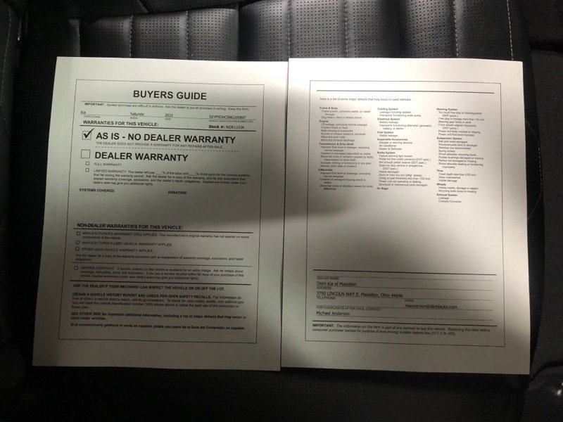 Used 2022 Kia Telluride SX w/ SX Prestige Package image 35