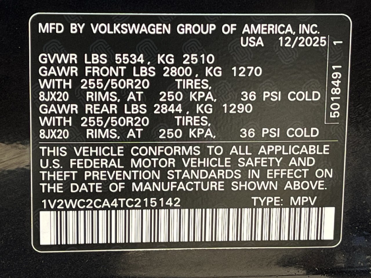 Used 2026 Volkswagen Atlas Cross Sport SE FWD image 28