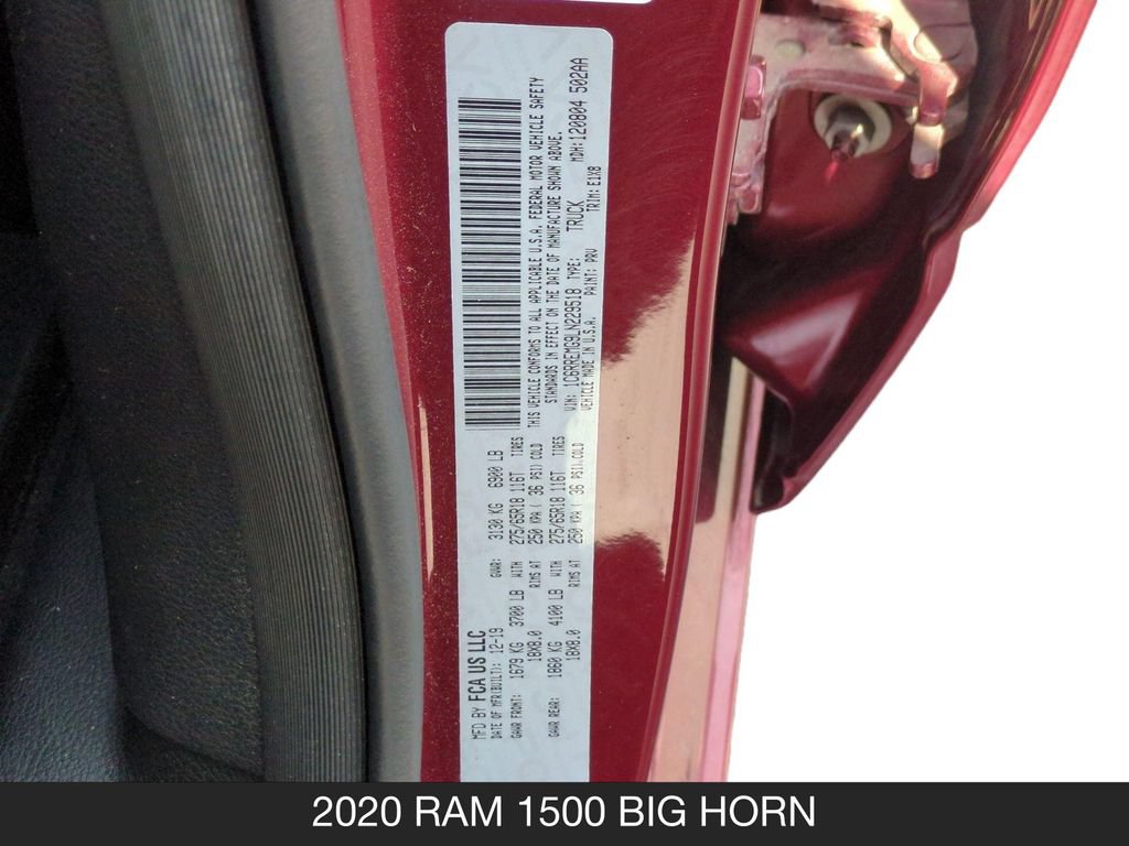 Used 2020 RAM 1500 Big Horn RWD image 25