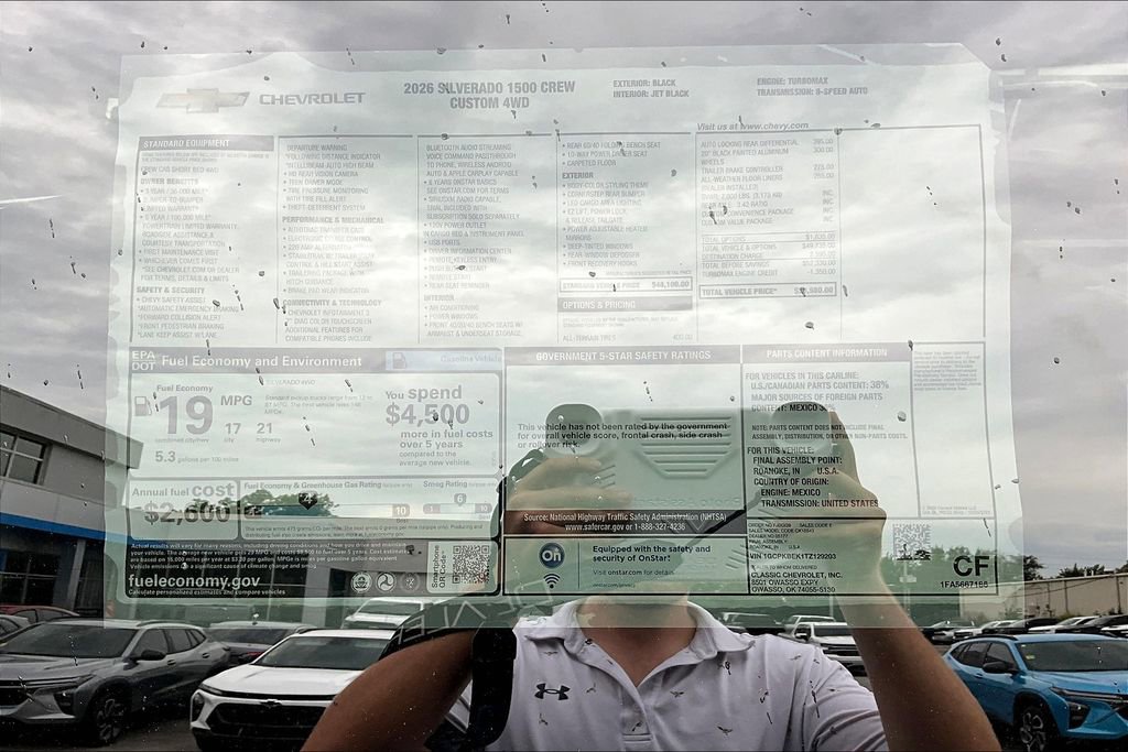 New 2026 Chevrolet Silverado 1500 Custom image 14