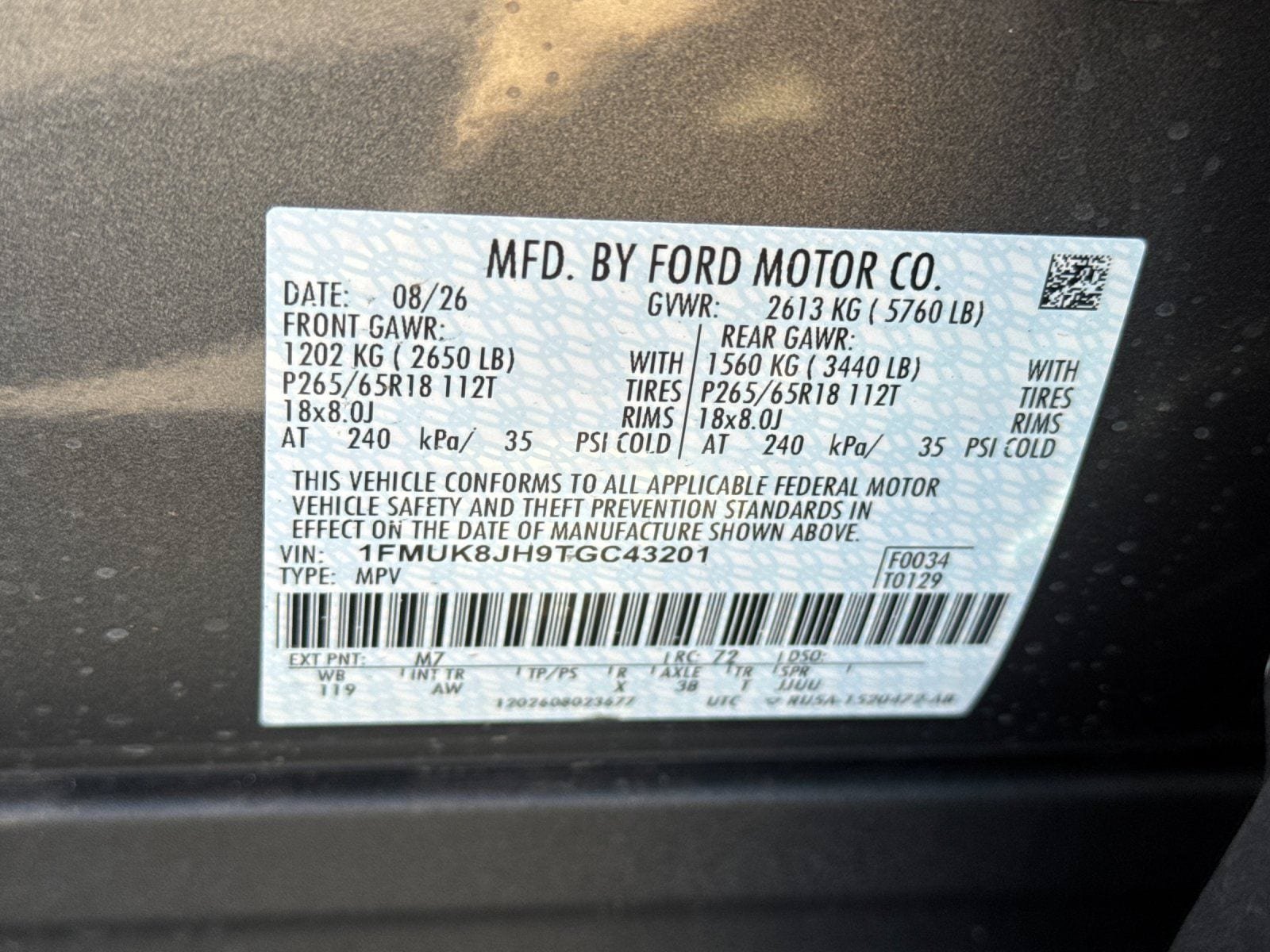 New 2026 Ford Explorer Tremor AWD/4WD image 29