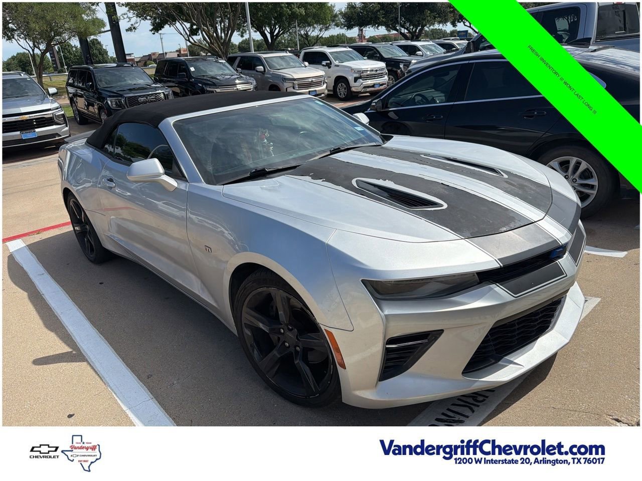 Used 2017 Chevrolet Camaro SS RWD image 2