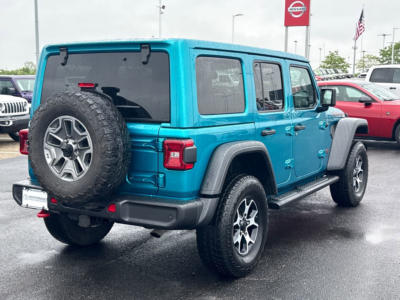 Used 2020 Jeep Wrangler Unlimited Rubicon w/ Safety Group AWD/4WD image 3