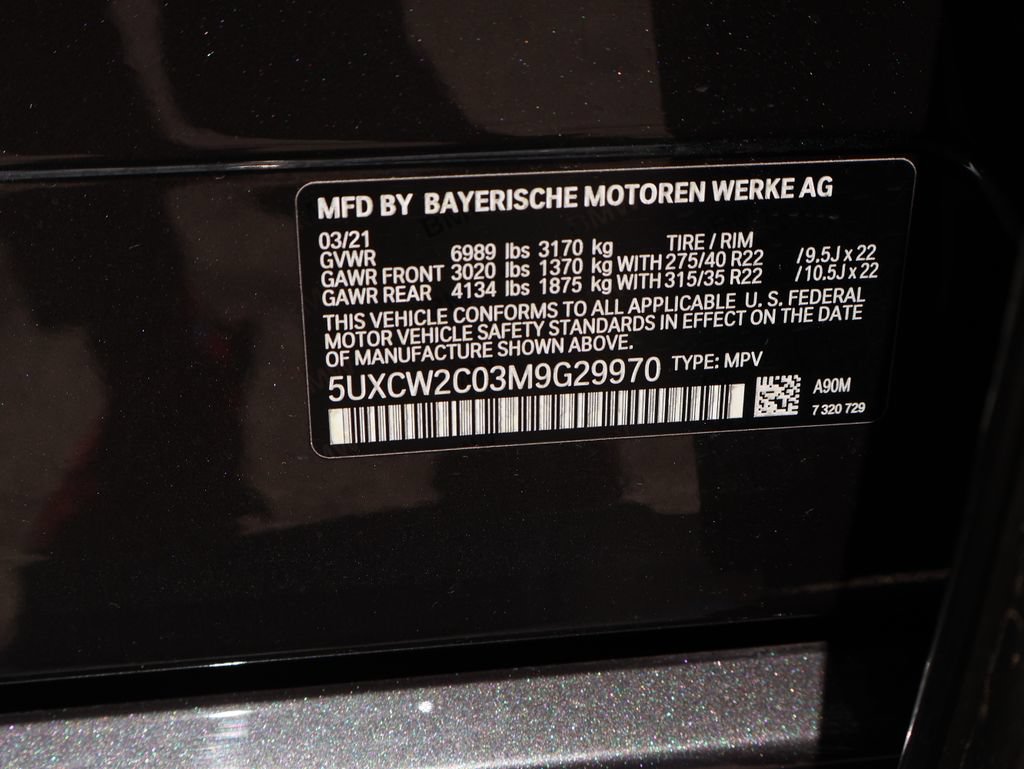 Used 2021 BMW X7 xDrive40i w/ Premium Package AWD/4WD image 49