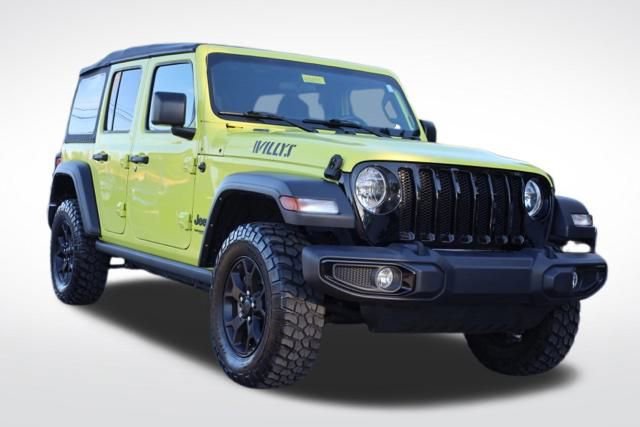 Used 2022 Jeep Wrangler Unlimited Sport image 1