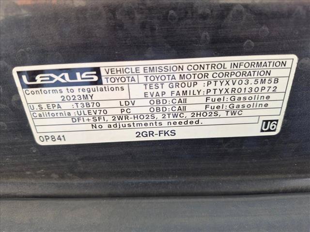 Used 2023 Lexus ES 350 w/ Accessory Package (Z1) FWD image 22