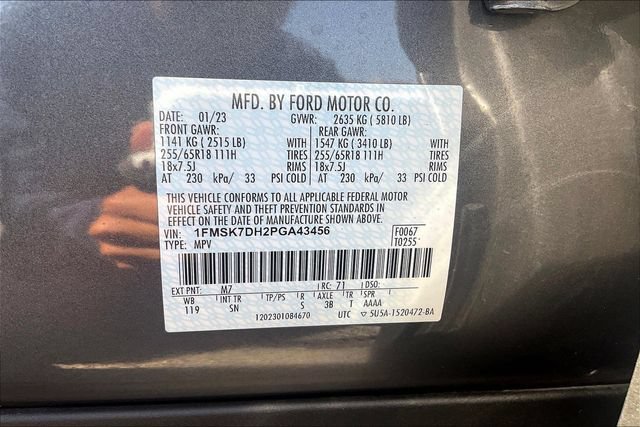 Certified 2023 Ford Explorer XLT w/ Equipment Group 202A RWD image 35