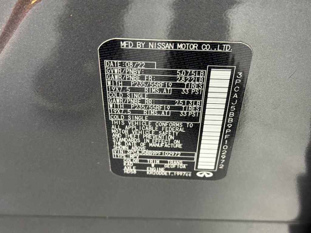 Used 2023 INFINITI QX50 Luxe w/ Cargo Package image 28